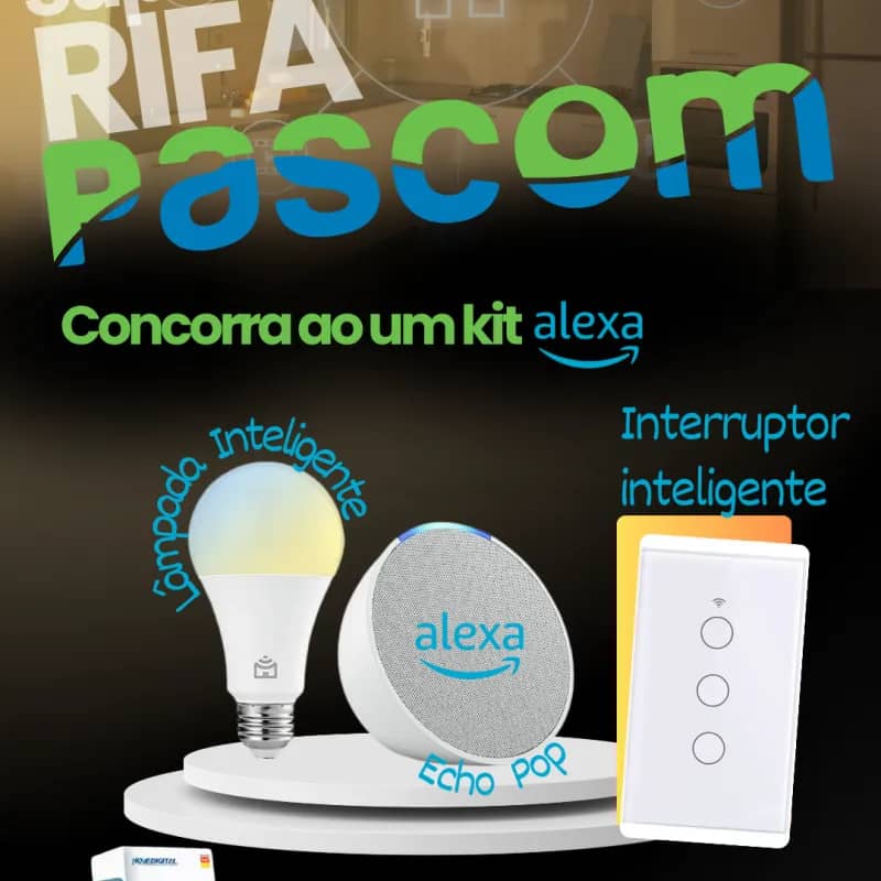 Imagem da campanha PASCOM CONECTA SEU LAR!