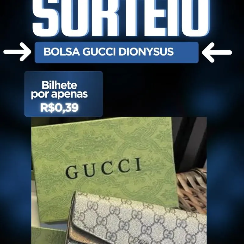Imagem da campanha BOLSA SEMI NOVA GUCCI DIONYSUS