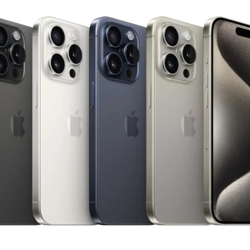 Imagem da campanha Apple iPhone 15 Pro (128 GB) — Titânio natural