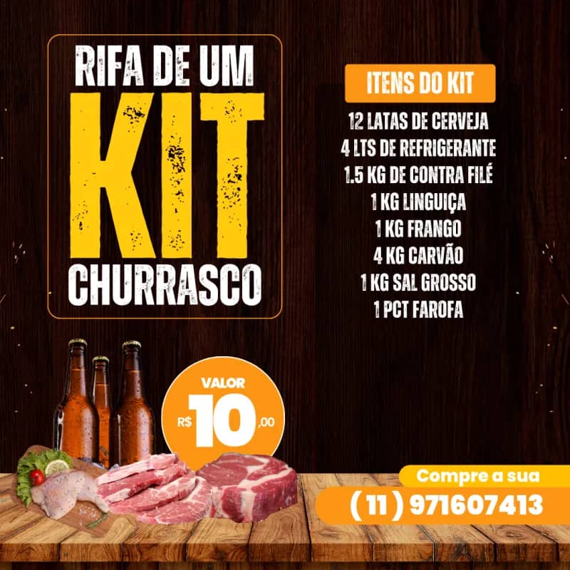 Imagem da campanha KIT CHURRASCO COMPLETO