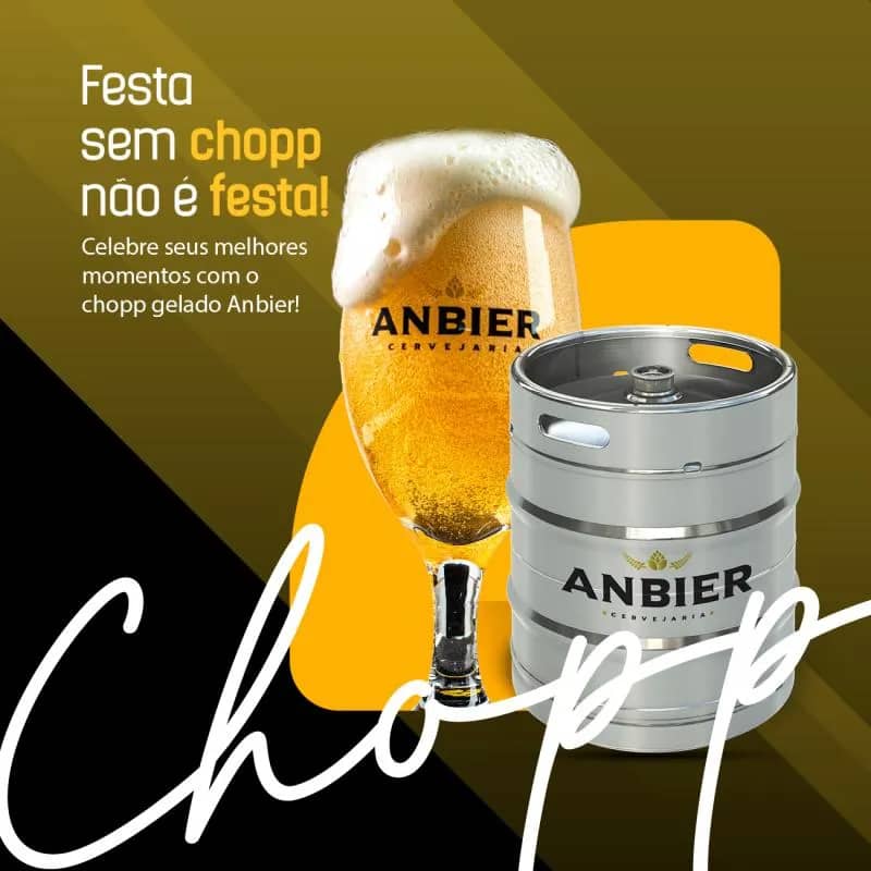 Imagem da campanha 80 litros de choop pilsen