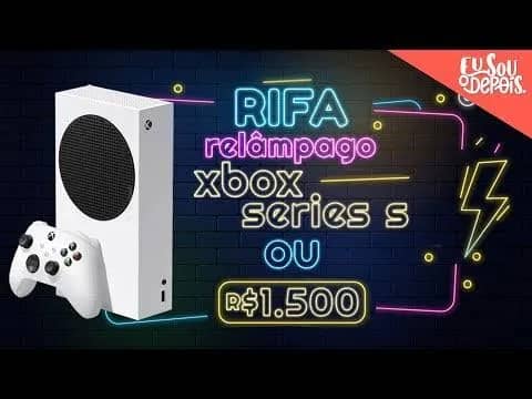 Imagem da campanha Xbox series s ou 1.500