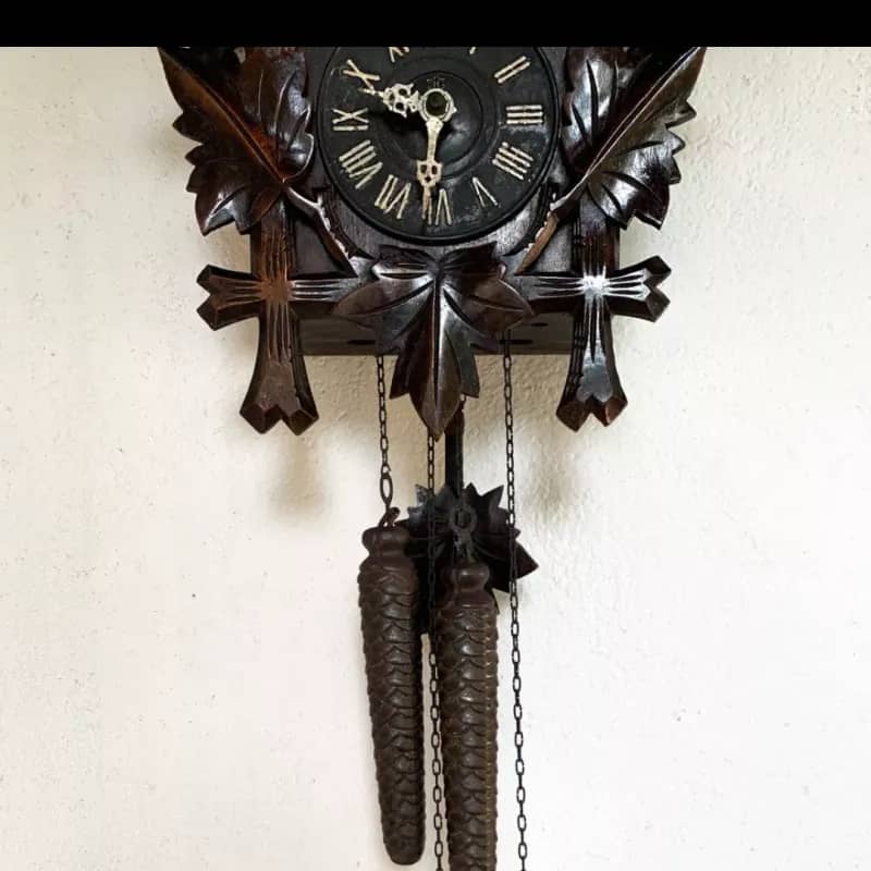 Imagem da campanha Relógio cuco anos 40