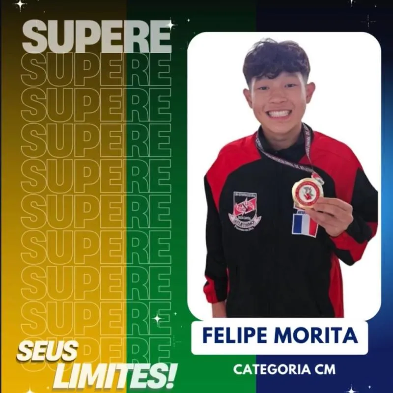 Imagem da campanha Rifa para ajudar o atleta Felipe Morita