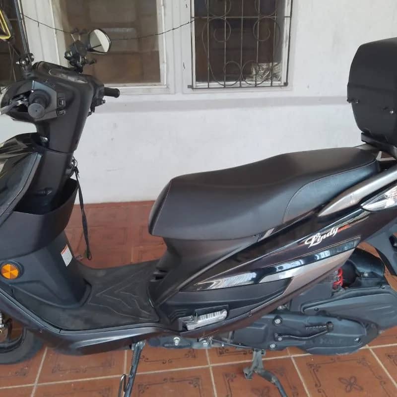 Imagem da campanha Sorteio de uma Lindy 125