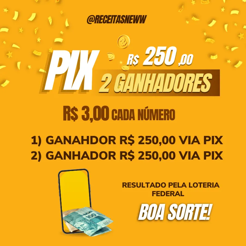 Imagem da campanha DOIS GANHADORES DE R$ 250,00 CADA