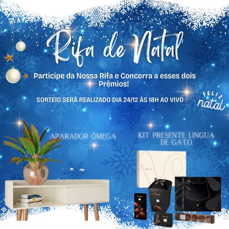 Imagem da campanha RIFA DE NATAL🎁🎄