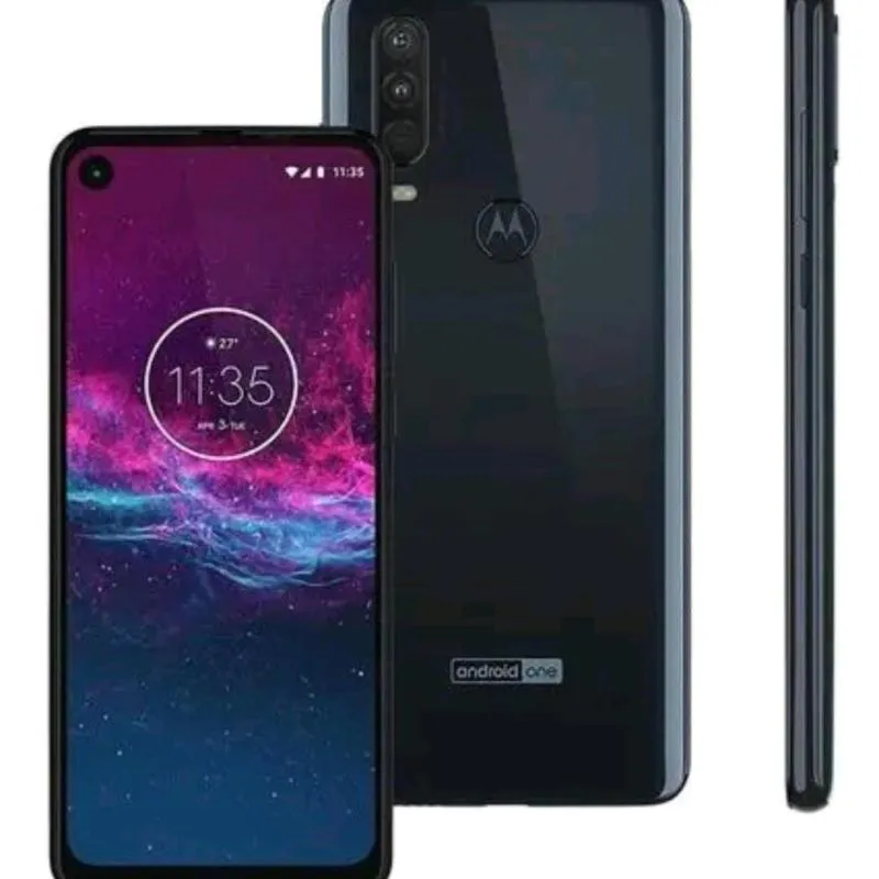 Imagem da campanha Celular Motorola Oneaction