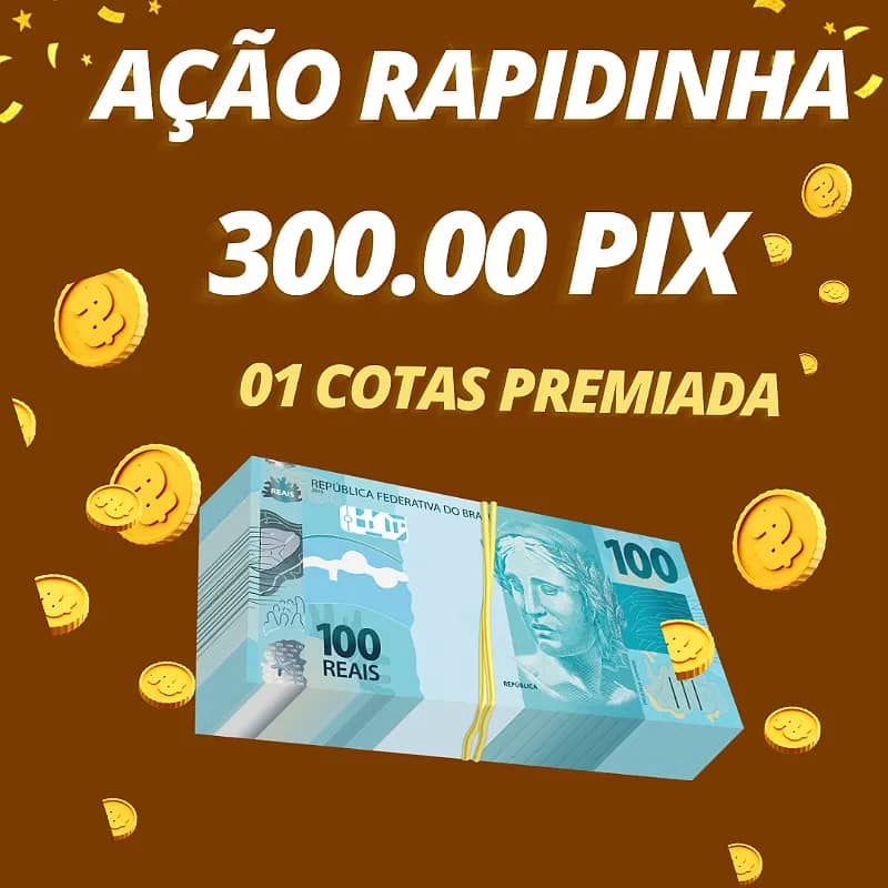Imagem da campanha Pix de 300.00