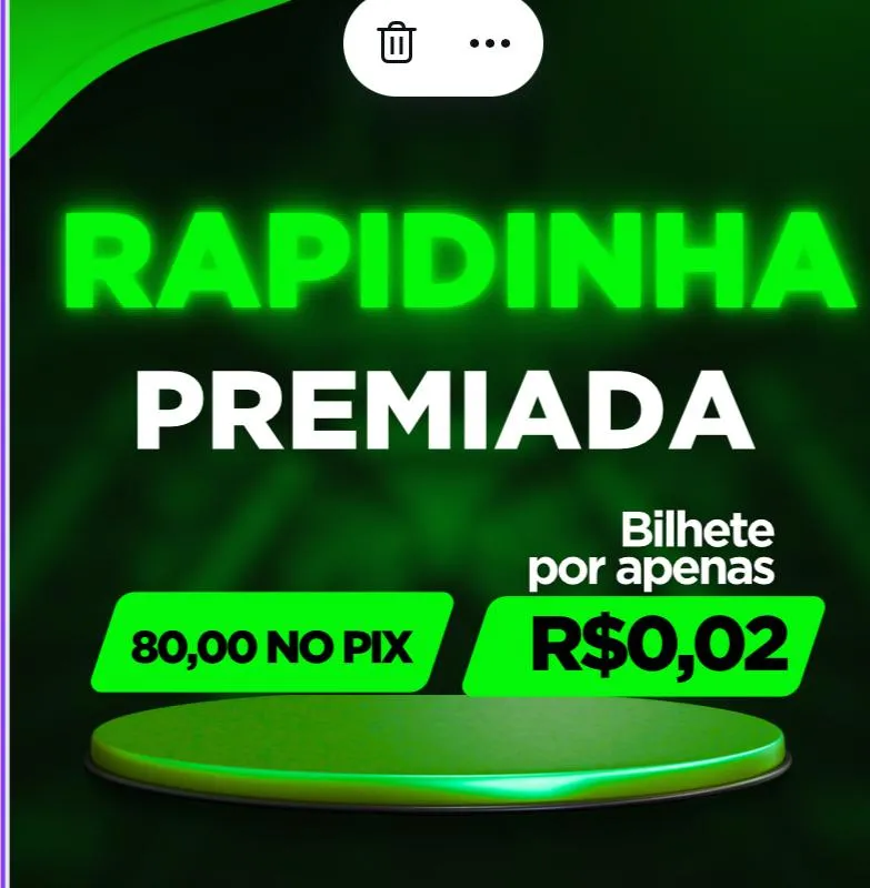 Imagem da campanha ☘️Rapidinha☘️Edição#001☘️