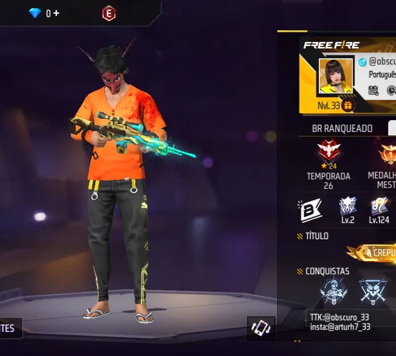 Imagem da campanha Conta de ff ou 50 no pix