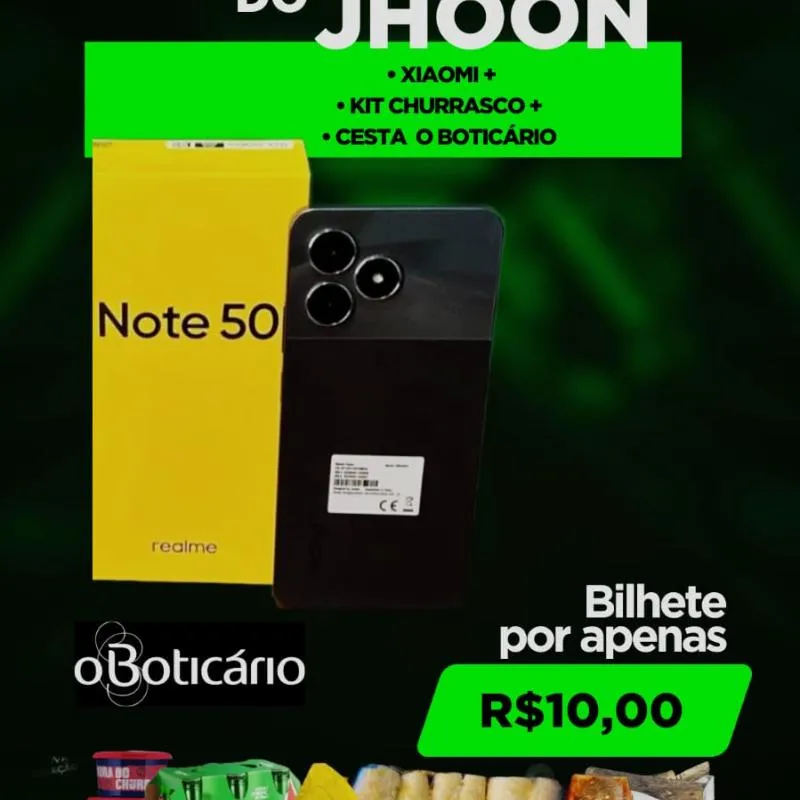 Imagem da campanha • XIAOMI + • KIT CHIRRASCO + • CESTA O BOTICARIO