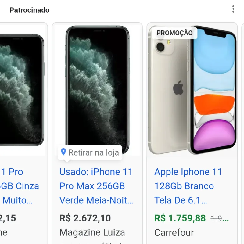 Imagem da campanha iPhone 11 Pro Max