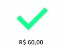 Imagem da campanha Ganhe R$60 no pix