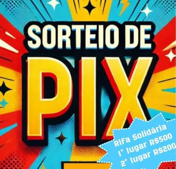 Imagem da campanha RIFA SOLIDÁRIA, SEU RONALDO - PIX R$500
