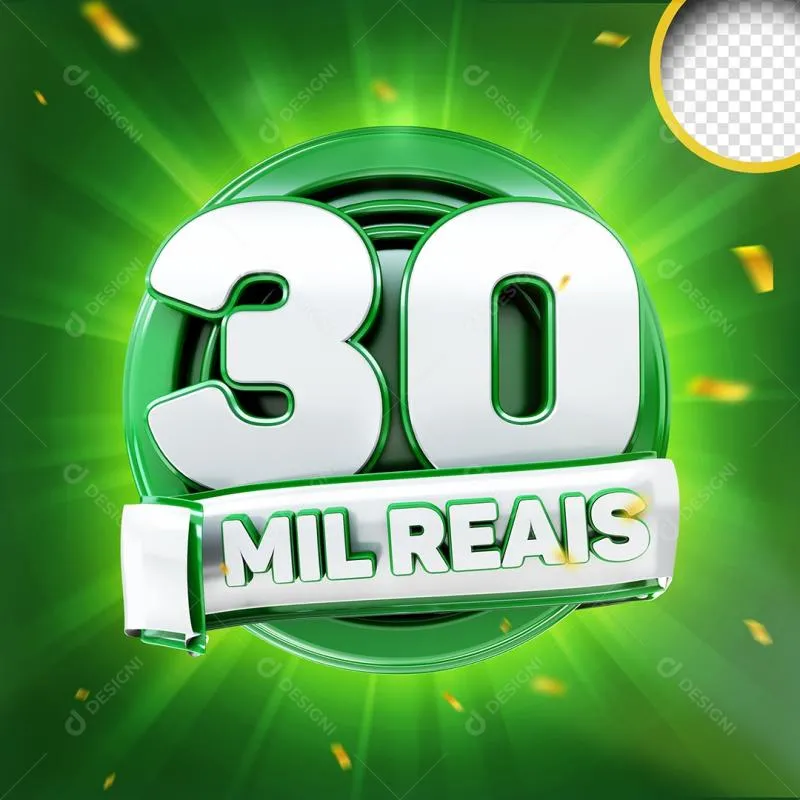 Imagem da campanha 30 MIL REAIS no PIX