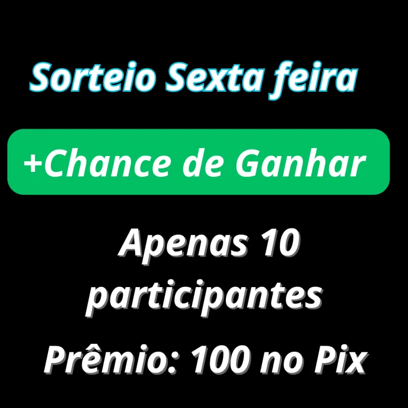 Imagem da campanha Pix $100