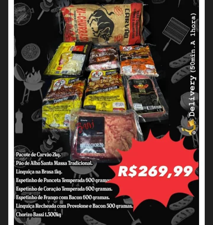 Imagem da campanha Kit churrasco