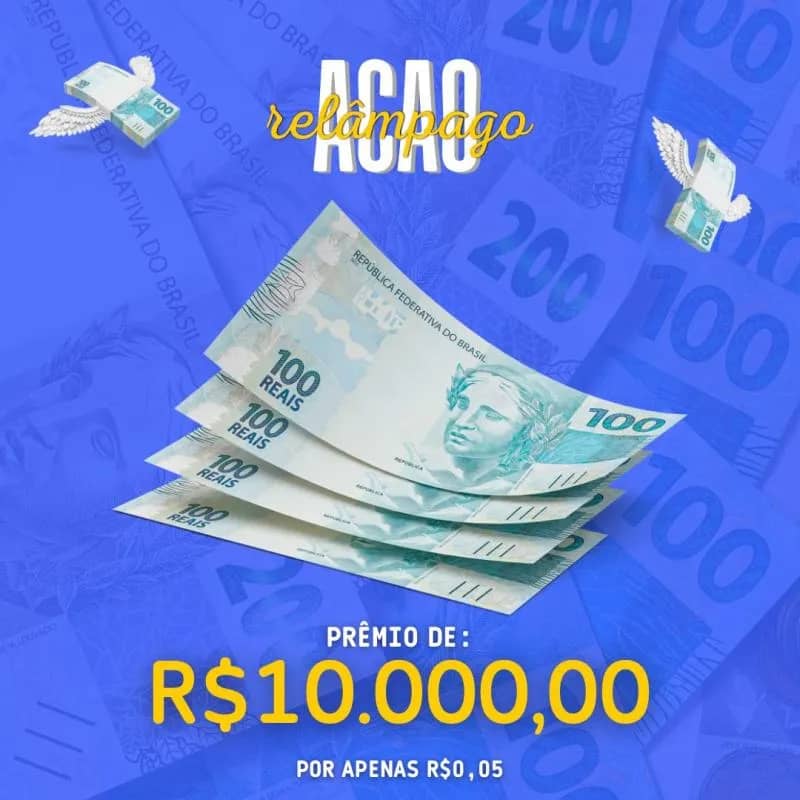 Imagem da campanha 10mil no pix