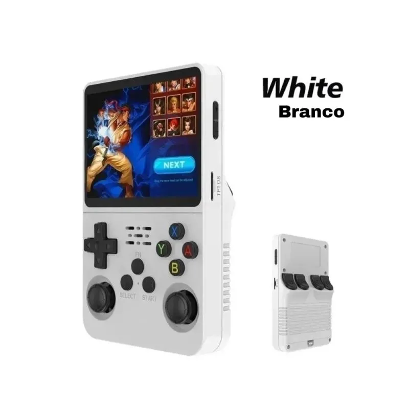 Imagem da campanha R36S console portátil 64gb