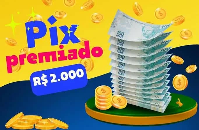 Imagem da campanha Pix Premiado R$2.000,00