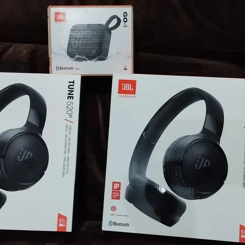 Imagem da campanha KIT JBL TUNE 520 + CAIXA GO 4