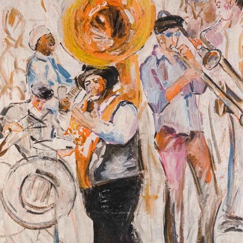 Imagem da campanha Tela Os musicos