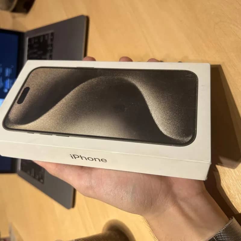 Imagem da campanha iPhone 15 Pro Max