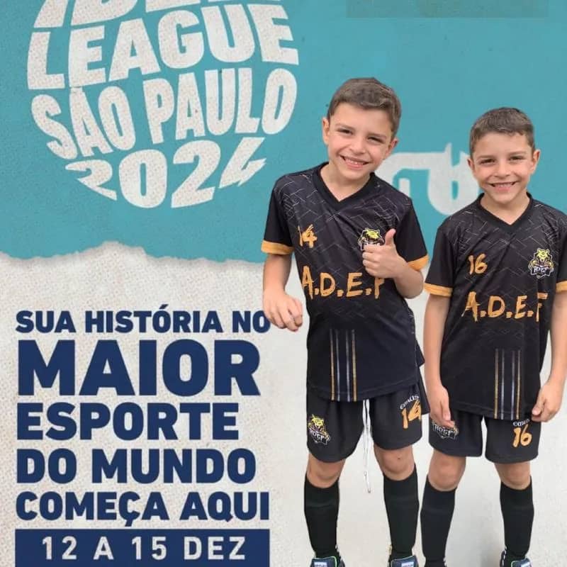 Imagem da campanha Colabore com os gemeos Jose e João