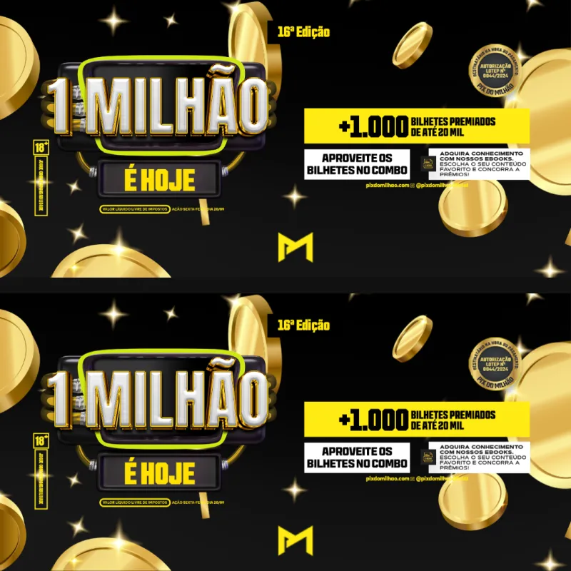 Imagem da campanha 16° EDIÇÃO-SUA MUDANÇA DE VIDA COMEÇA AGORA!