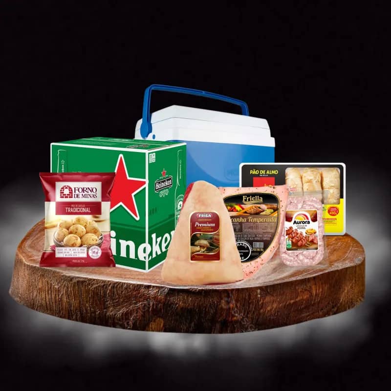 Imagem da campanha Super Kit Churrasco do Lions Vôlei de Varginha