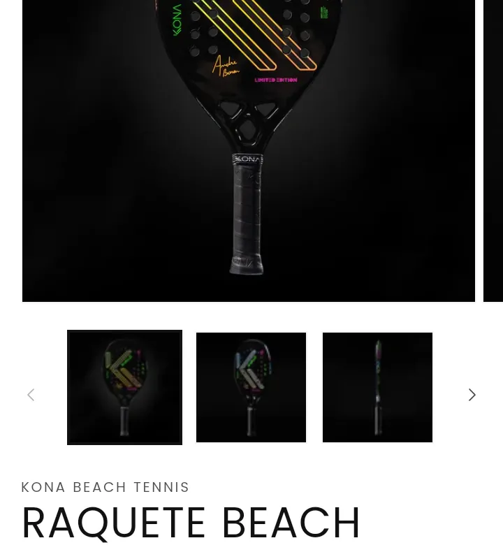 Imagem da campanha Raquete de Beach tennis zeiq