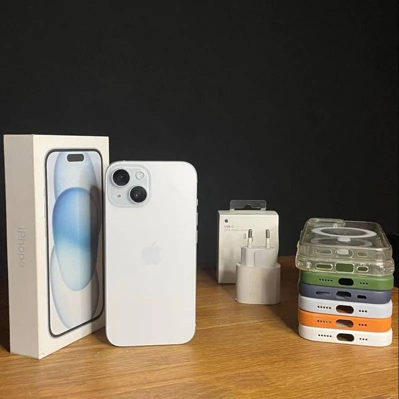 Imagem da campanha Sorteio de um iPhone 15 lacrado