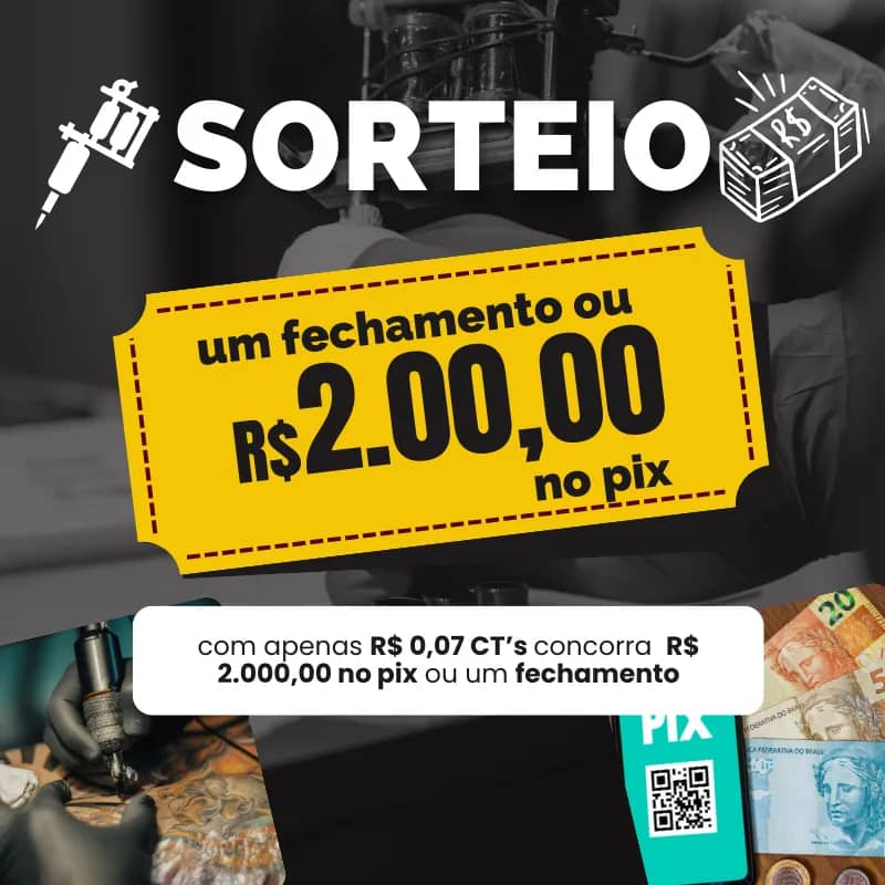 Imagem da campanha Concorra a um fechamento ou a R$ 2.000,00 no pix!