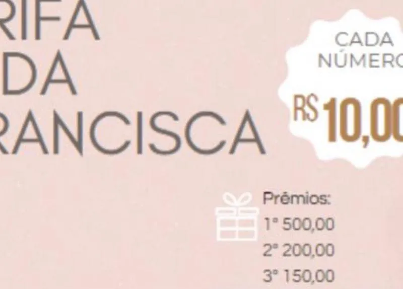 Imagem da campanha Rifa Francisca