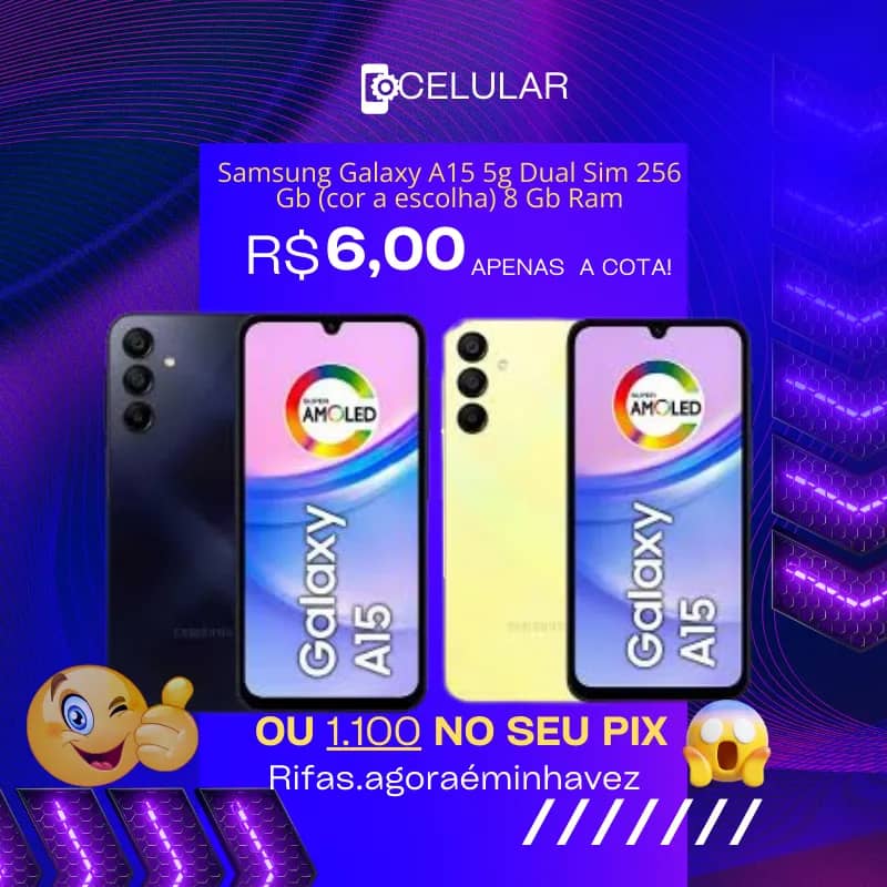 Imagem da campanha Samsung Galaxy A15 5g Dual Sim 256 Gb 8 Gb Ram