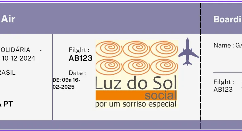 Imagem da campanha RIFA SOLIDÁRIA INSTITUTO LUZ DO SOL