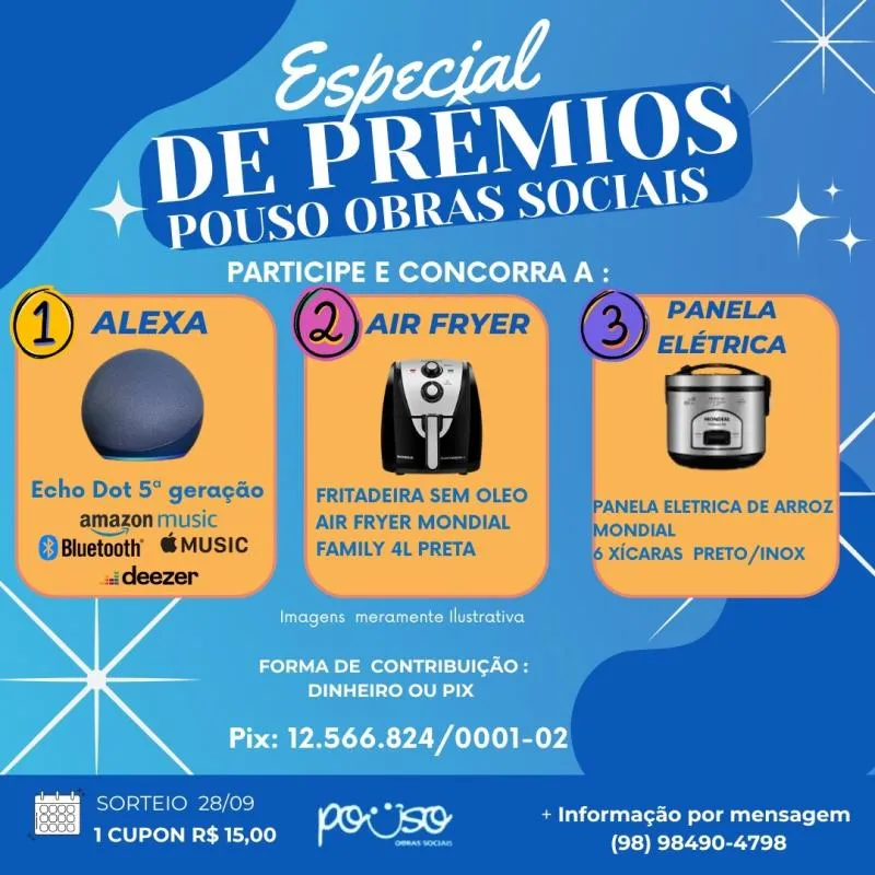 Imagem da campanha RIFA DE NATAL