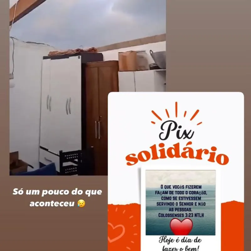 Imagem da campanha Vamos ajudar o Luiz