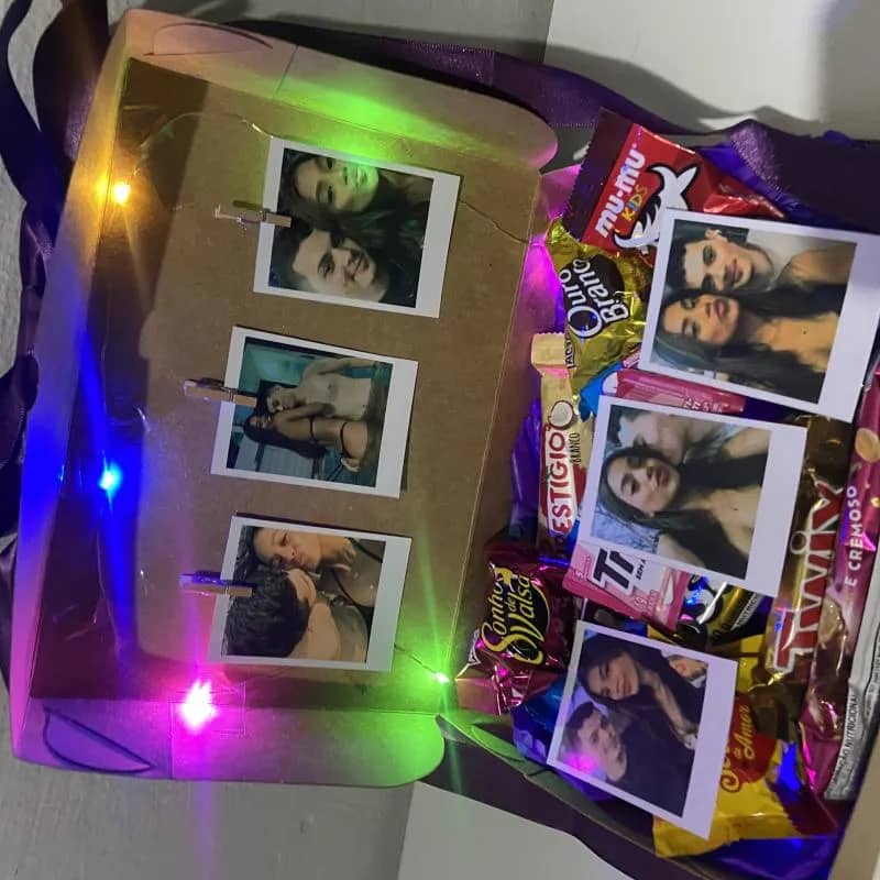 Imagem da campanha Sorteio Caixa Romântica com Quadro e Led