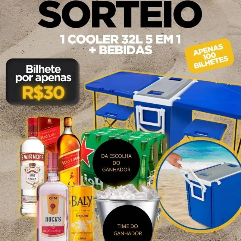 Imagem da campanha Super Sorteio de Fim de Ano