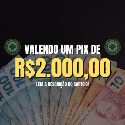 Imagem da campanha Prêmio cheio de 2 mil no pix