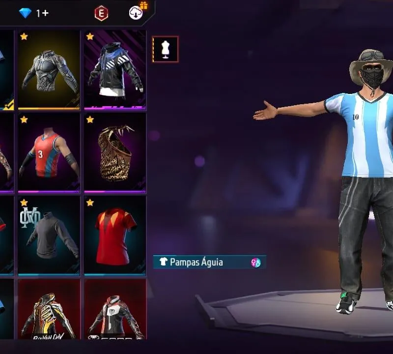 Imagem da campanha RIFA CONTA FREE FIRE MUITO RARA