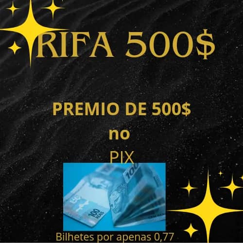 Imagem da campanha RIFA 10K