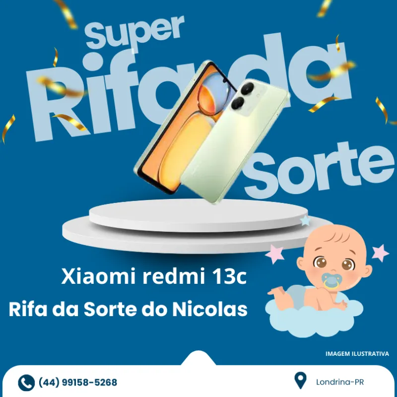 Imagem da campanha Rifa da Sorte do Nicolas
