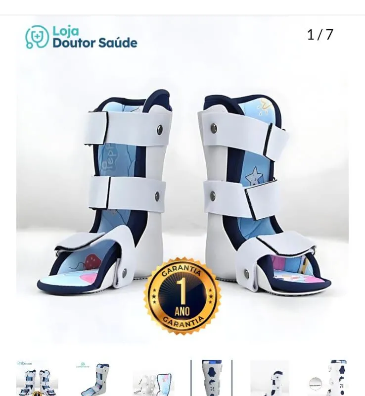 Imagem da campanha Helena precisa das botas para não precisar da cirurgia (ou adiar o máximo possível).