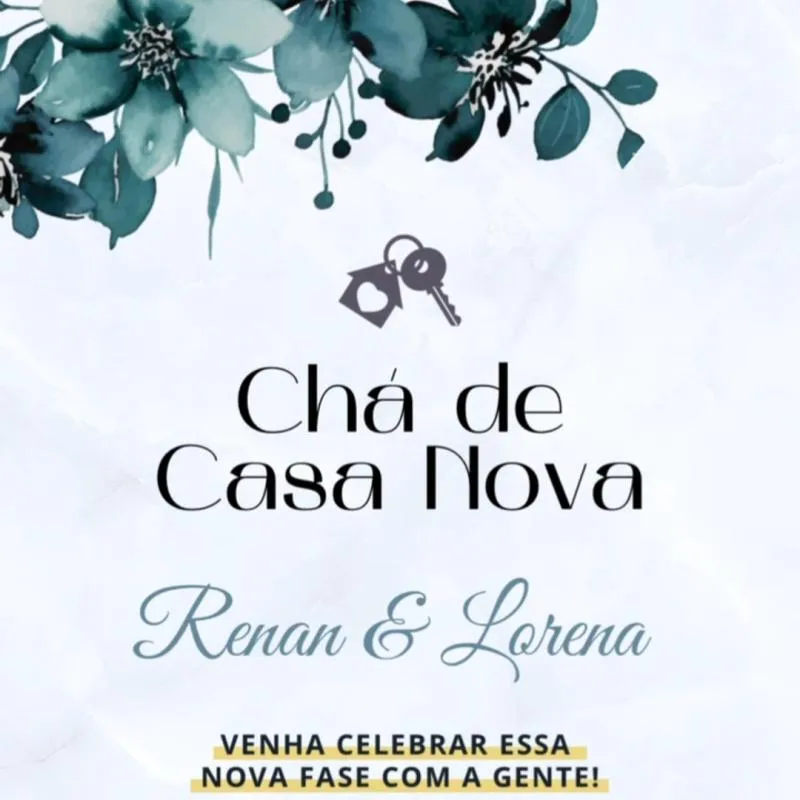 Imagem da campanha Chá de Casa Nova