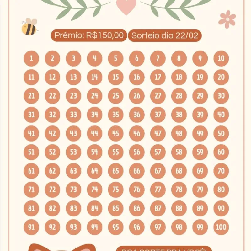 Imagem da campanha Chá Rifa Maria Isis