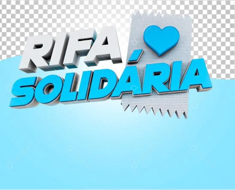 Imagem da campanha rifa solidária