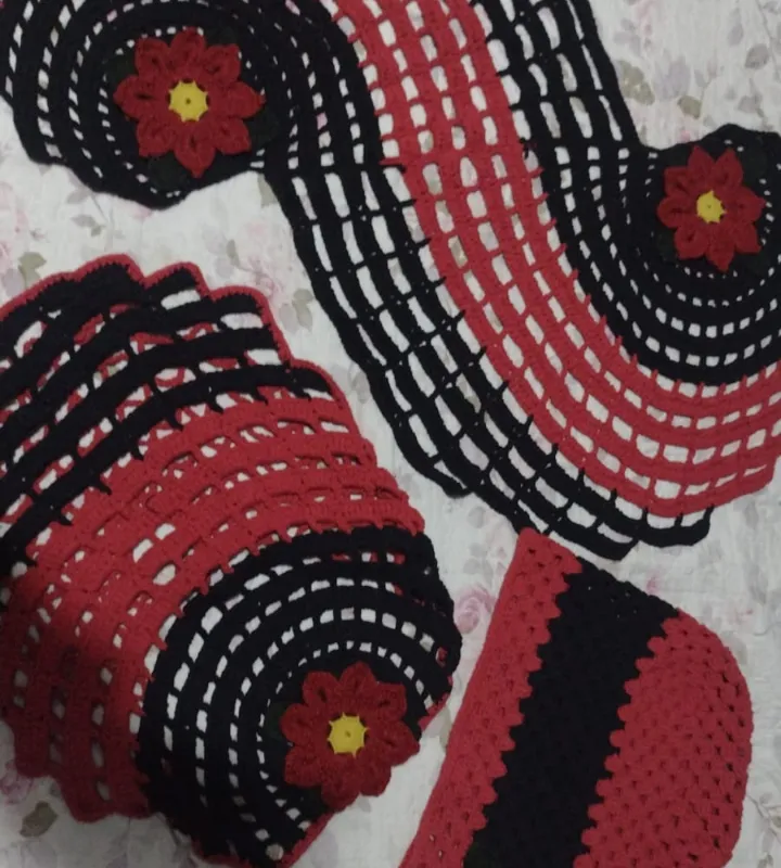 Imagem da campanha Jogo de banheiro em crochê